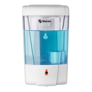 Dispensador de gel antibacterial o jabón líquido, automático de 700 ml