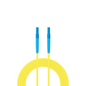 Jumper de FO simplex SM (OS2) cable tipo Riser de 2 mm, LC/UPC a LC/UPC de 5 m